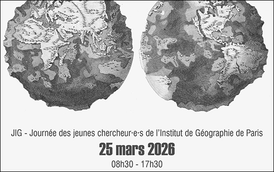 Journées des jeunes chercheurs de l'Institut de Géographie de Paris